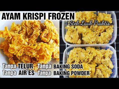 Cara Buat Ayam Goreng Tepung Frozen