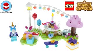 LEGO Animal Crossing 77046 Julian's Birthday Party - LEGO Speed Build Review