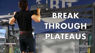 My Secret To Break Through My Weighted Pull Up Plateau.