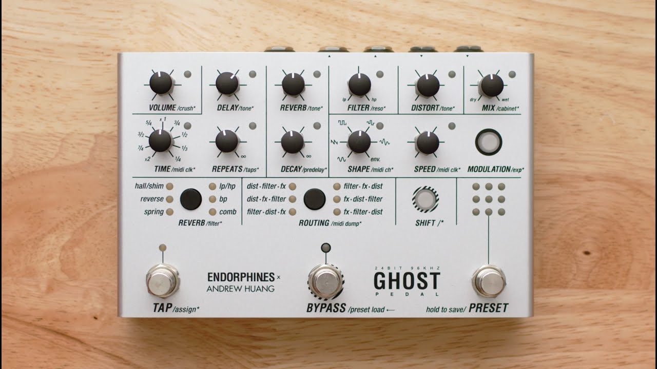 Ghost: Endorphines and Andrew Huang made a mighty fine pedal!