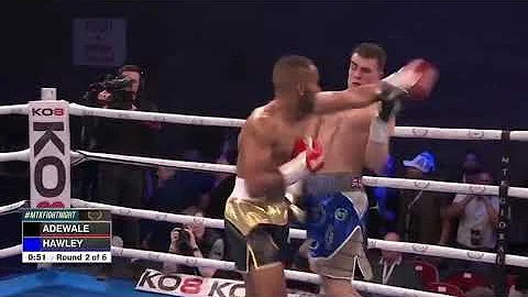 James Hawley vs Josh adewale highlights ...