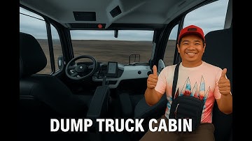 🧠🚛 🎛️ DUMP TRUCK CABIN EXPLAINED | OPERATOR COMFORT, CONTROLS, VISIBILITY & SAFETY 🚛🧠