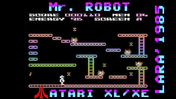 Mr. Robot and his Robot Factory (1983) - Atari XL/XE