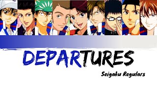 Prince of Tennis (テニスの王子様)- DEPARTURES (Colour Coded Lyrics Eng/Rom/Kanji)