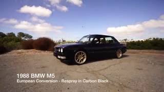 QUICK TEST RIDE -BMW E28 M5 -DINAN 3.9 STROKER MONSTER!