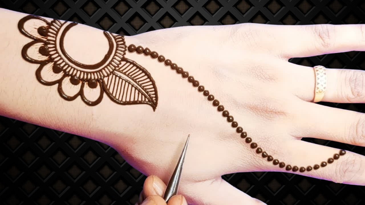 Arabic Bridal Mehndi Designs For Hands - Mehandi Lagane ka Tarika - YouTube
