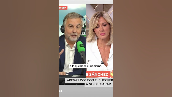 Carlos Alsina a Susanna Griso: "No creo que esto le perjudique a Sánchez"