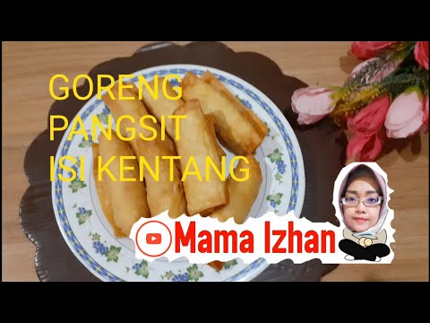 Video: Pangsit Diisi Dengan Kentang Mentah