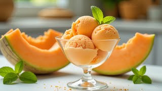 Melonen-Eis selber machen: Nur 3 Zutaten &amp; Mega Cremig! | ZeyZone Echt Lecker