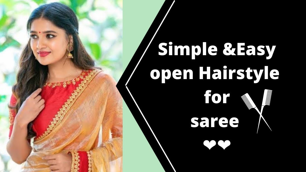 Simple and Elegant Pattu Saree Hairstyles | Best Hairstyles for Silk Sarees  | Saree hairstyles, Hair styles, Braided bun hairstyles