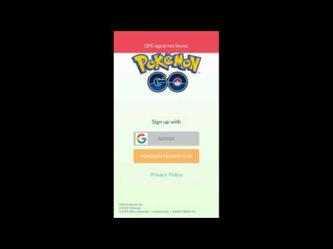 Pokemon Go || Login Infinite Loading Circle FIX!