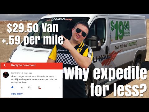 Video: Quanto costa un noleggio di furgoni uhaul?