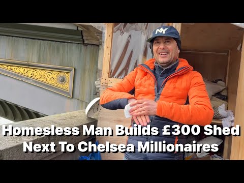 Homesless Man Builds Riverside Shed In Chelsea
