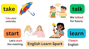 50 Essential English Verbs with Daily Sentences