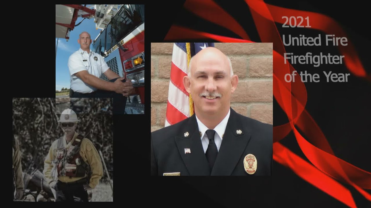 2021 Presentation - United Fire Firefighter of the Year - Bob Costello & Jeff Piechura