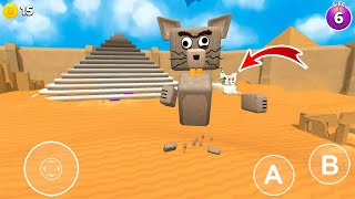 Rat Desert with Pyramid and Sphynx - Super Bear Adventure Gameplay Walkthrough screenshot 4