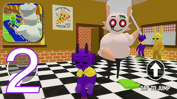 Escape from the Evil Pizzeria! Pizza Parkour New Update Gameplay Walkthrough Part 2