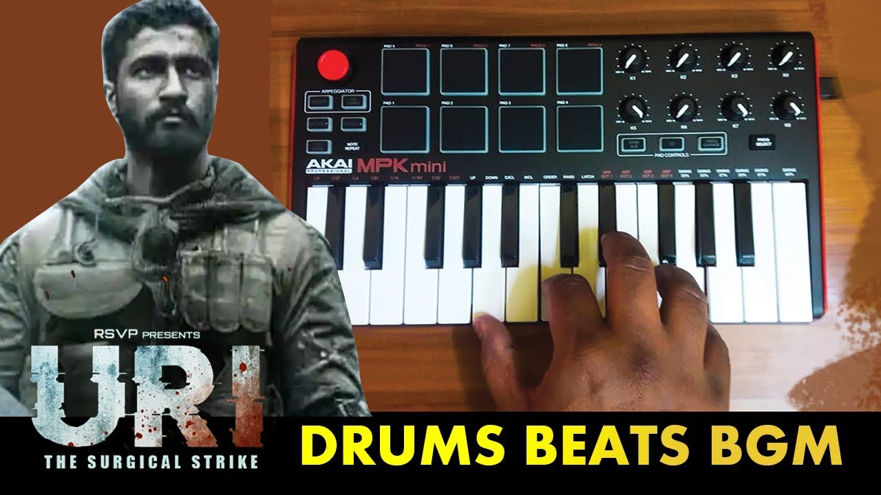 URI Drum Beat Bgm   Cover By Raj Bharath  Shashwat Sachdev  Vicky Kaushal  Yami Gautam