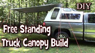Free Standing Truck Awning Canopy Build DIY