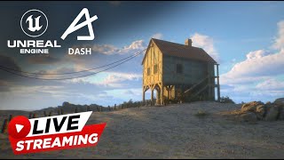 🔴LIVE 3D Environment Design In Unreal Engine 5 Using PolygoneFlow Dash #unrealengine5 #epic