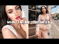 WHAT I WORE AND BOUGHT THIS WEEK | 9 OUTFITS FT FENDI, VALENTINO, DIOR  | EMMA MILLER