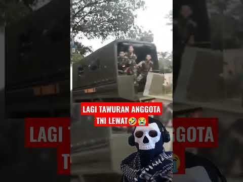 GENG MOTOR LANGSUNG DI RUJAK ANGGOTA TNI🤣😭 #tni #kopassus #tniad #tniindonesia #intel #shortshorts