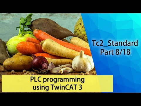 PLC programming using TwinCAT 3 - Tc2_Standard (Part 8/18)
