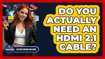 Do You Actually Need An HDMI 2.1 Cable? - NextGen Viewing and Audio