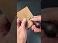 Quick Blade Maintenance with Green Compound #leathercraft