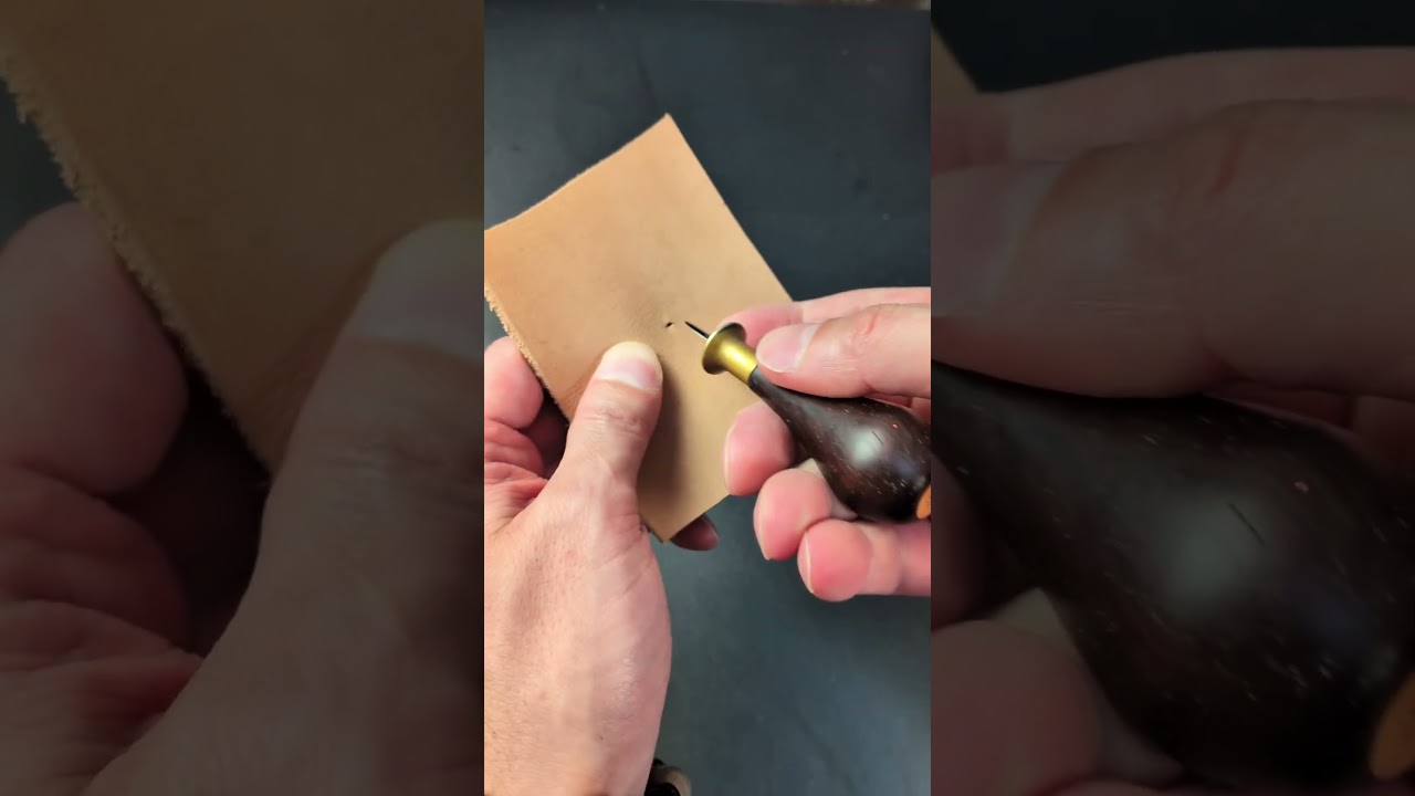 Quick Blade Maintenance with Green Compound #leathercraft