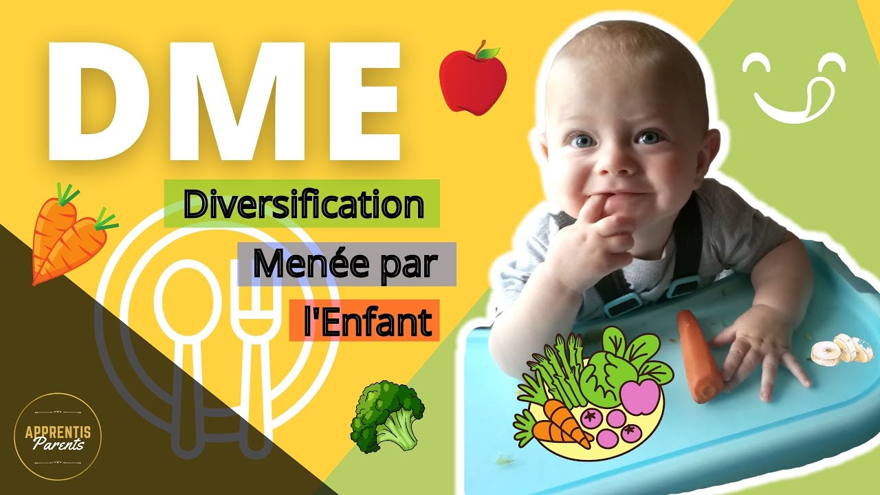 La diversification alimentaire menée par l'enfant (DME)