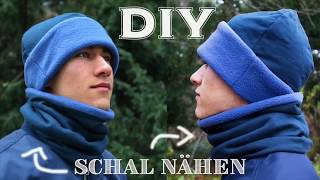 Nähanleitung Schal Nähen Für Anfänger Freebook Loopschal Nähen