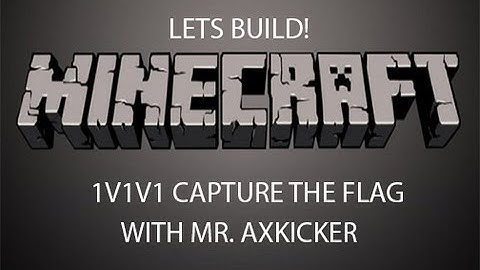 Minecraft Lets Build 3 player CTF