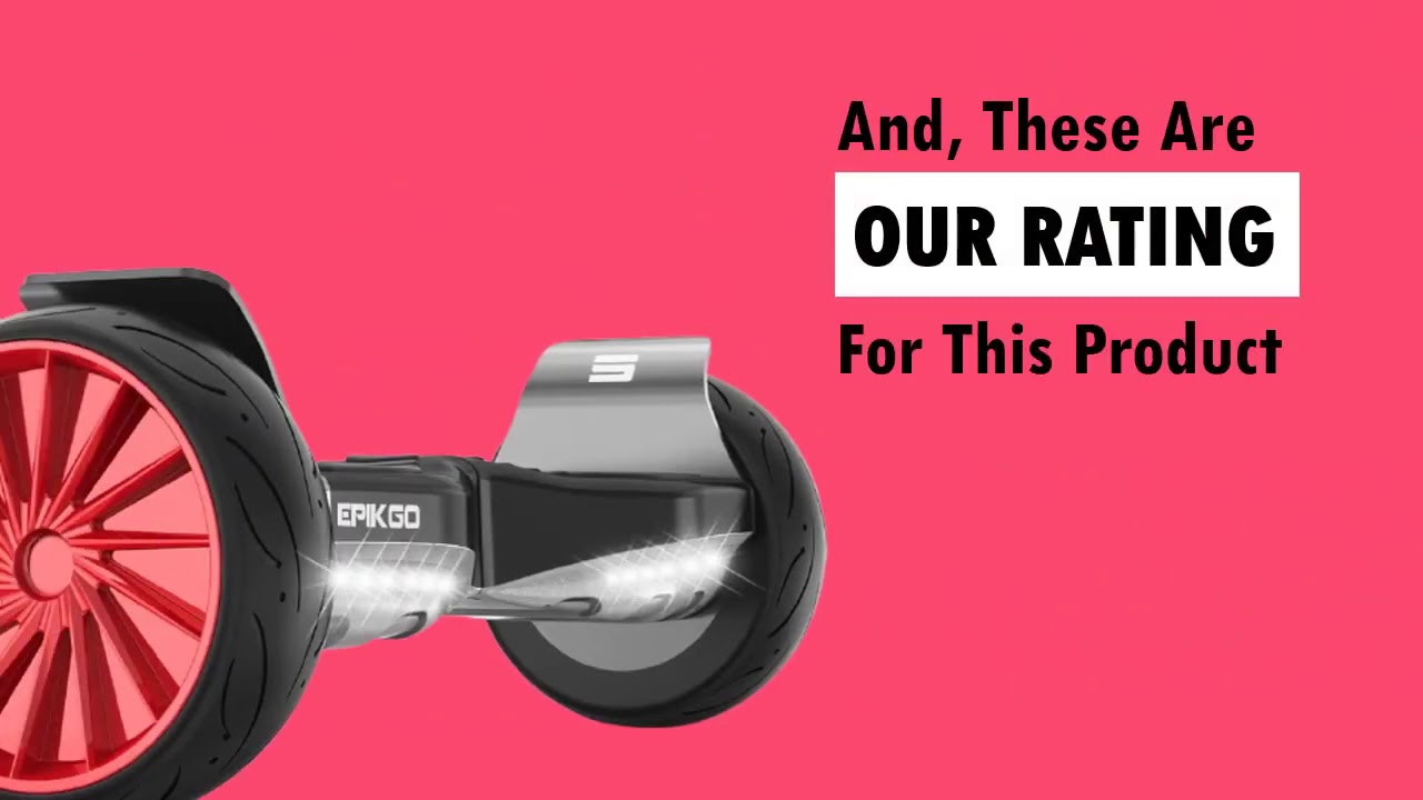 EPIKGO Sports Plus Hoverboard Review - Best Hoverboard on Amazon