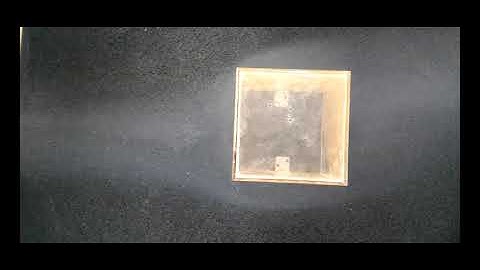 Flow visualization | Cube| Smoke visualization