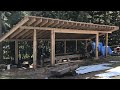 Homemade Sawmill Shed Prt.5