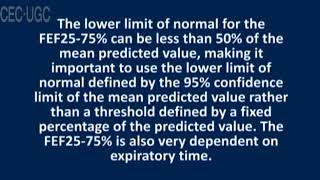 Efficiency Test, Vital Capacity and Expiratory Force Test - 2