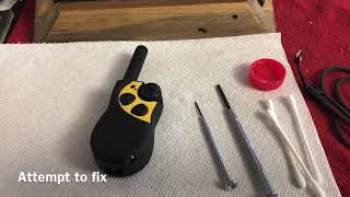 Sportdog Training Collar Battery Replacement and Check