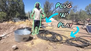 Easy Hot Water While We Build A Permaculture Homestead