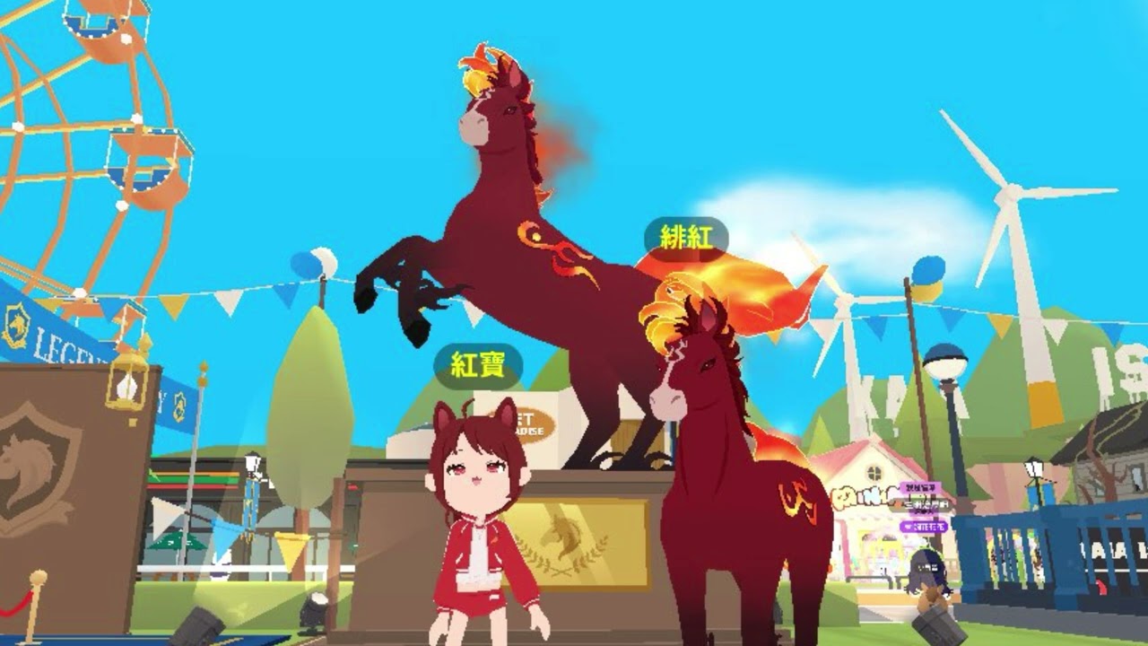 「天天玩樂園-傳奇賽bgm」🎵～很有比賽的fu耶（然後活動內容是骰骰子😐）