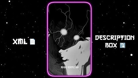 NEW ATTITUDE XML 😈✨ TIKTOK TREND SONG XML FILE 🔥🦋 || BY @anik_editz69