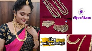 silver jewelry collection || Silpa silvers shop tour || dance perfomance
