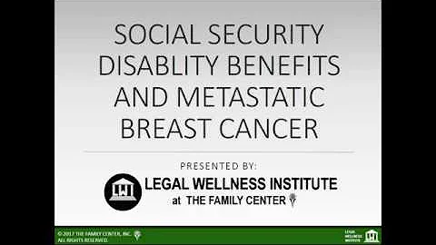 Disability Law and Metastatic Breast Cancer