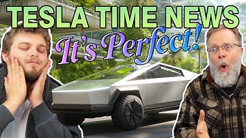 We Tested FSD 14.2 in a Cybertruck | Tesla Time News 551