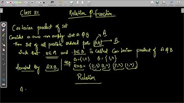 Relations and Functions Explained | Class 11/12 Math | CBSE | BOARD 2026