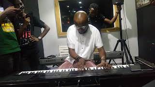 Aaron Rimbui playing Keys