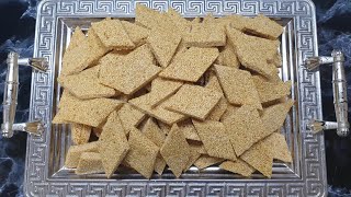 Crispy Sesame Snaps Recipe | Somali Sisin (Traditional Eid Sweet)