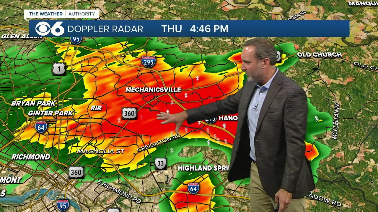 Flash Flood Warning in effect until 7:30 p.m. - YouTube