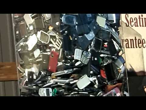 LOST cell Phones On The DIAMOND BACK roller Coaster RIDE at KINGS ISLAND