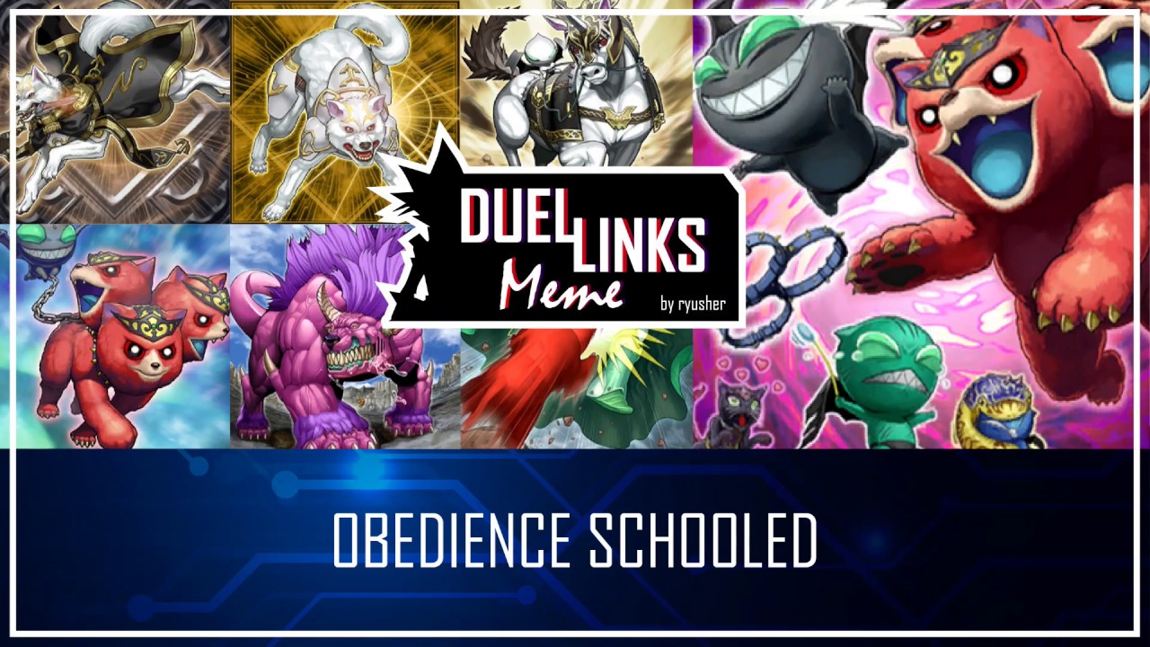 OBEDIENCE SCHOOLED Unleash The Beasts, They're So Cute [YuGiOh